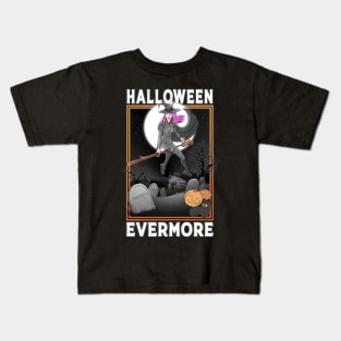 Halloween Evermore Kids T-Shirt